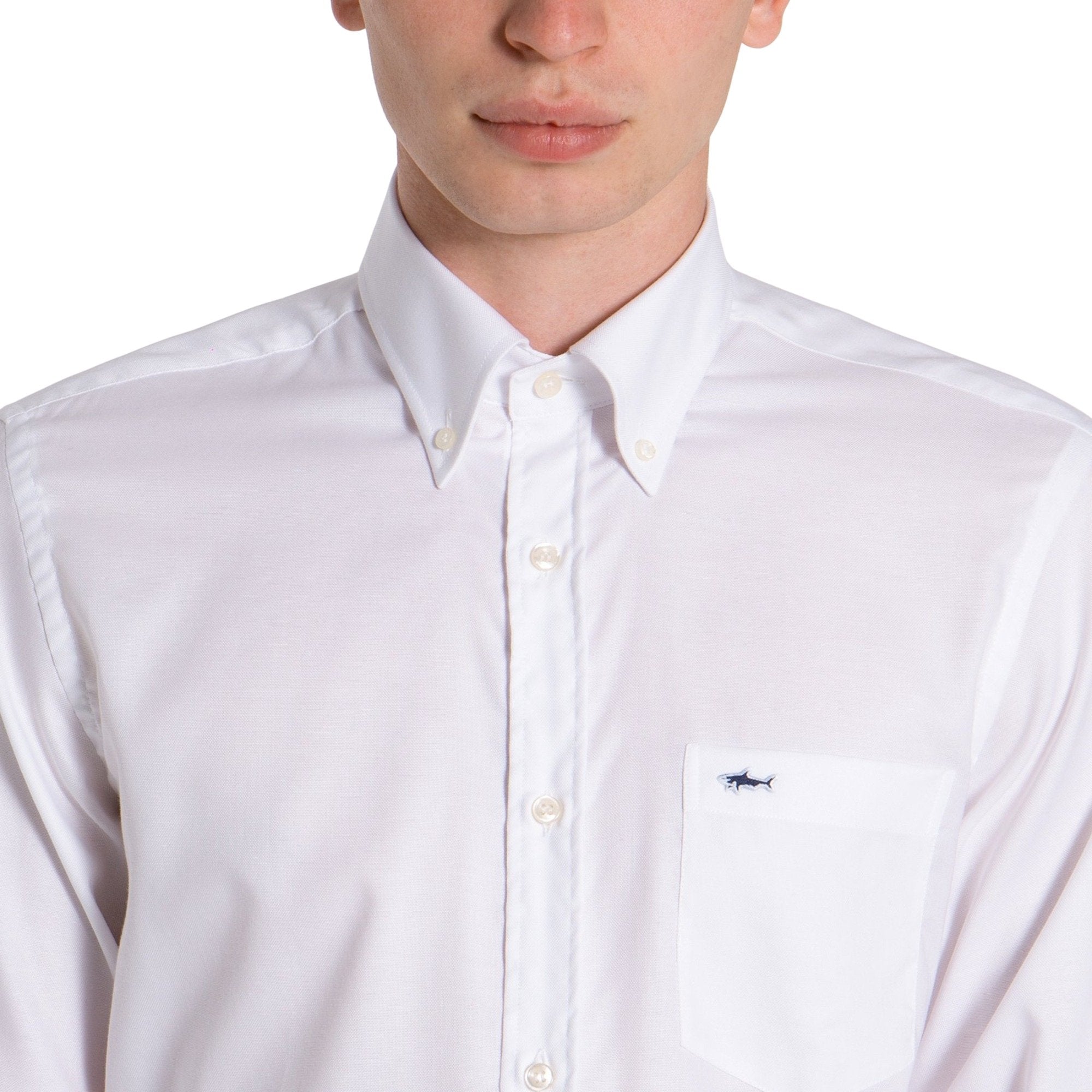 PAUL&SHARK Classic Oxford Shirt - Henry BucksShirts38COP3000 - WHTE - 38