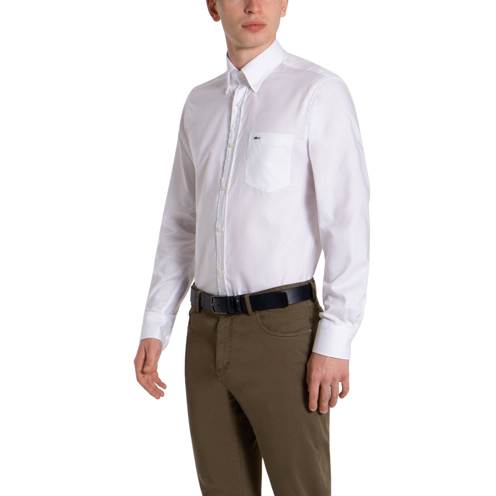 PAUL&SHARK Classic Oxford Shirt - Henry BucksShirts38COP3000 - WHTE - 38