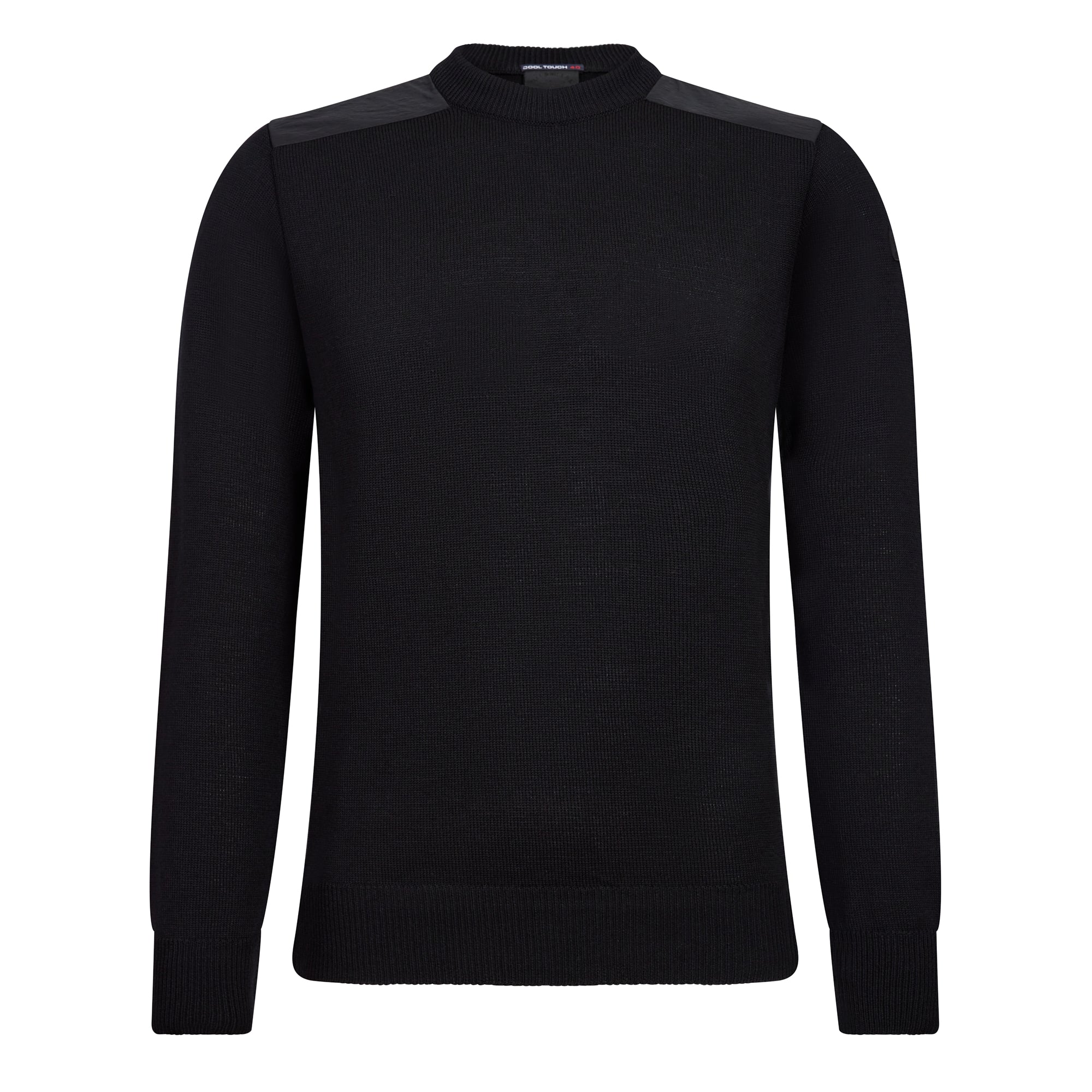 PAUL&SHARK Extrafine Merino Crewknit BLACK - Henry BucksKnitwear46AW230003 - BLCK - M