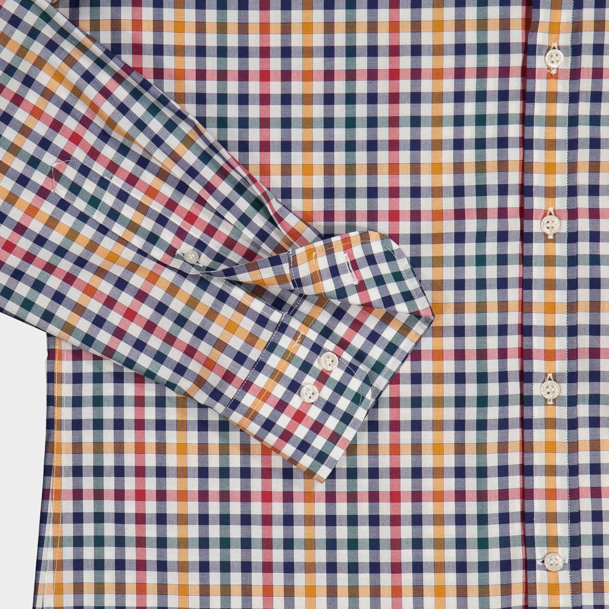 PAUL&SHARK Multi Colour Check Shirt - Henry BucksShirts38COP3009 - MLTRED - 38