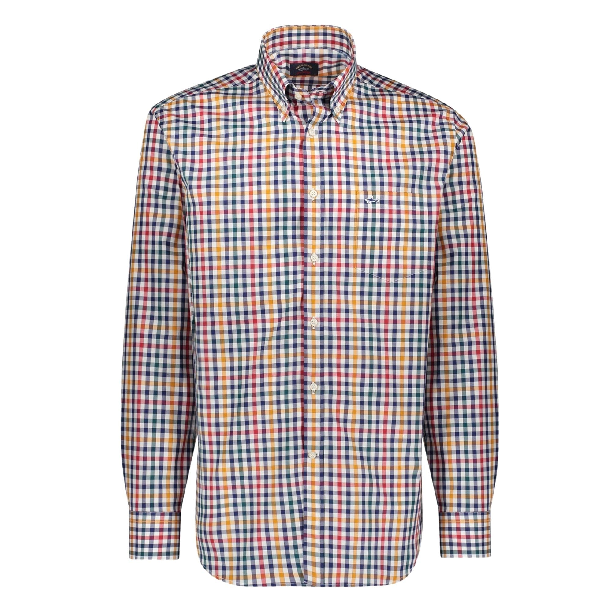 PAUL&SHARK Multi Colour Check Shirt - Henry BucksShirts38COP3009 - MLTRED - 38