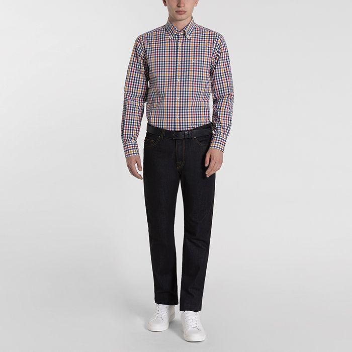 PAUL&SHARK Multi Colour Check Shirt - Henry BucksShirts38COP3009 - MLTRED - 38