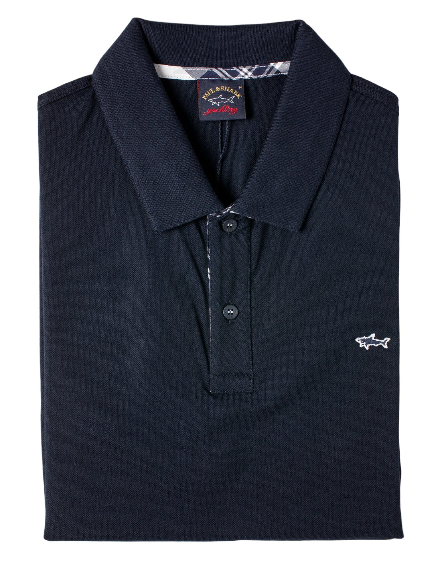 PAUL&SHARK Pique Polo NAVY - Henry BucksPolo38SS230051 - NAVY - M