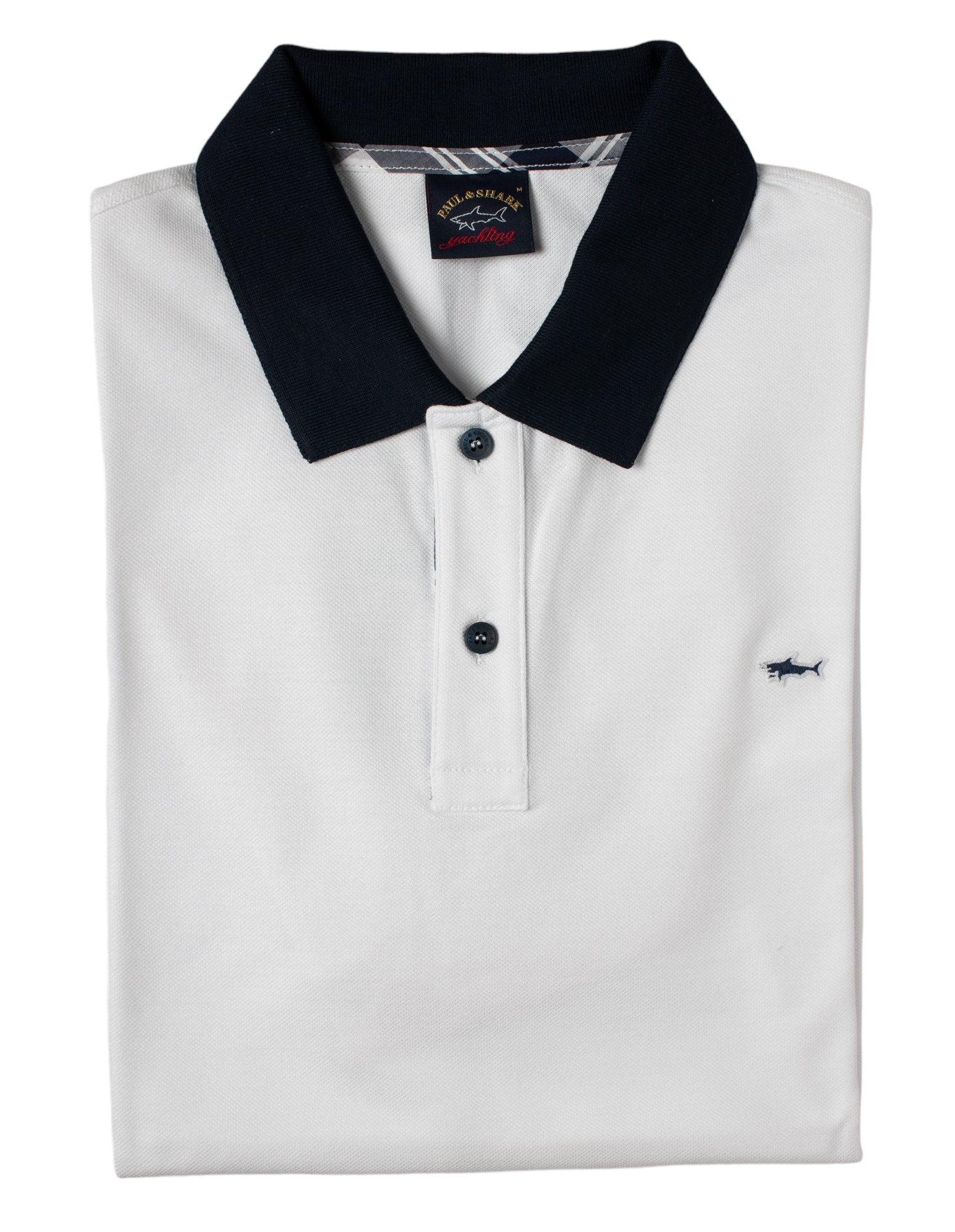 PAUL&SHARK Pique Polo WHITE - Henry BucksPolo38SS230051 - WHTE - M