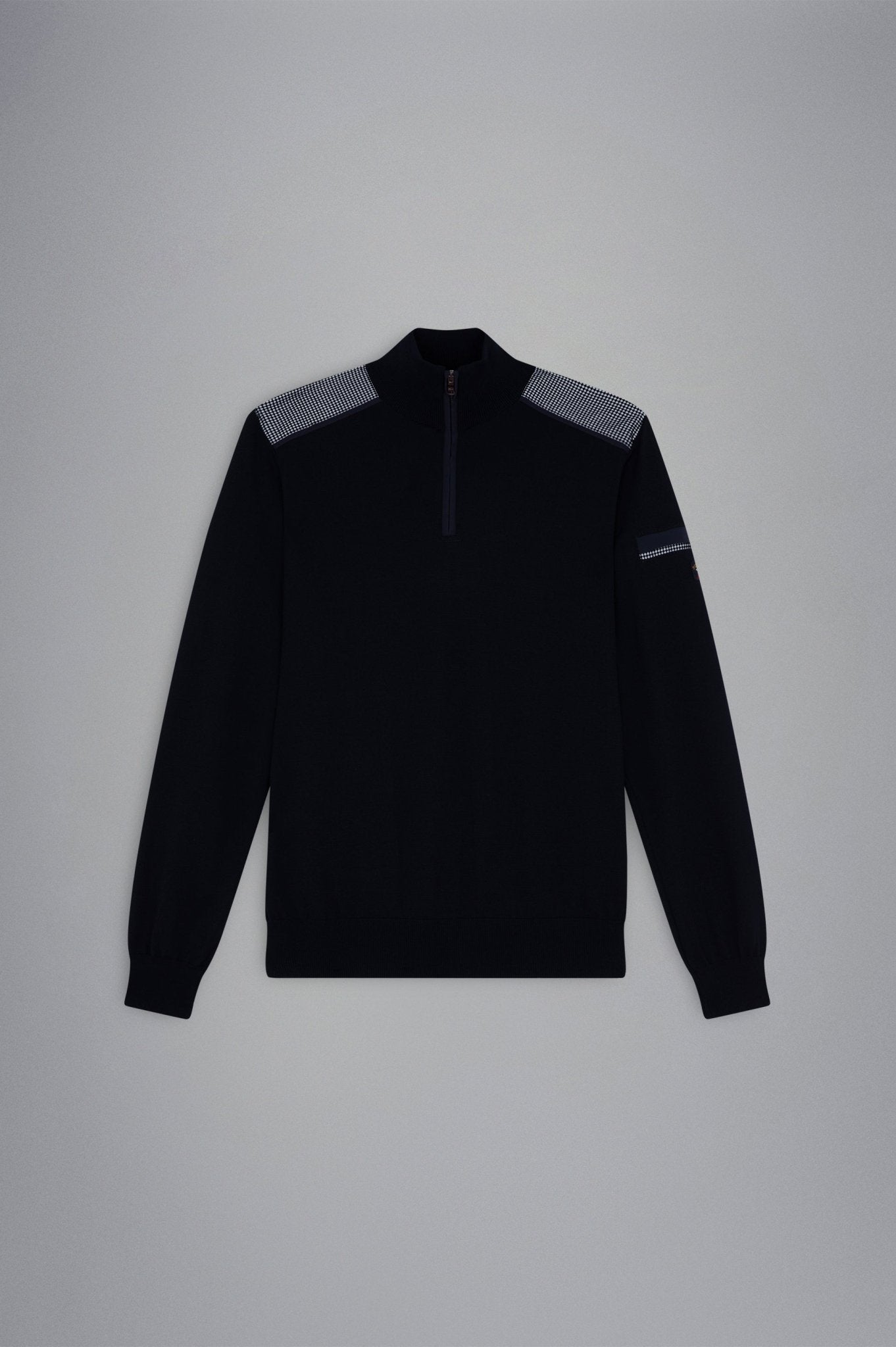 PAUL&SHARK X Cooltech 1/4 Zip Crewknit NAVY - Henry BucksKnitwear46AW240030 - NAVY - M