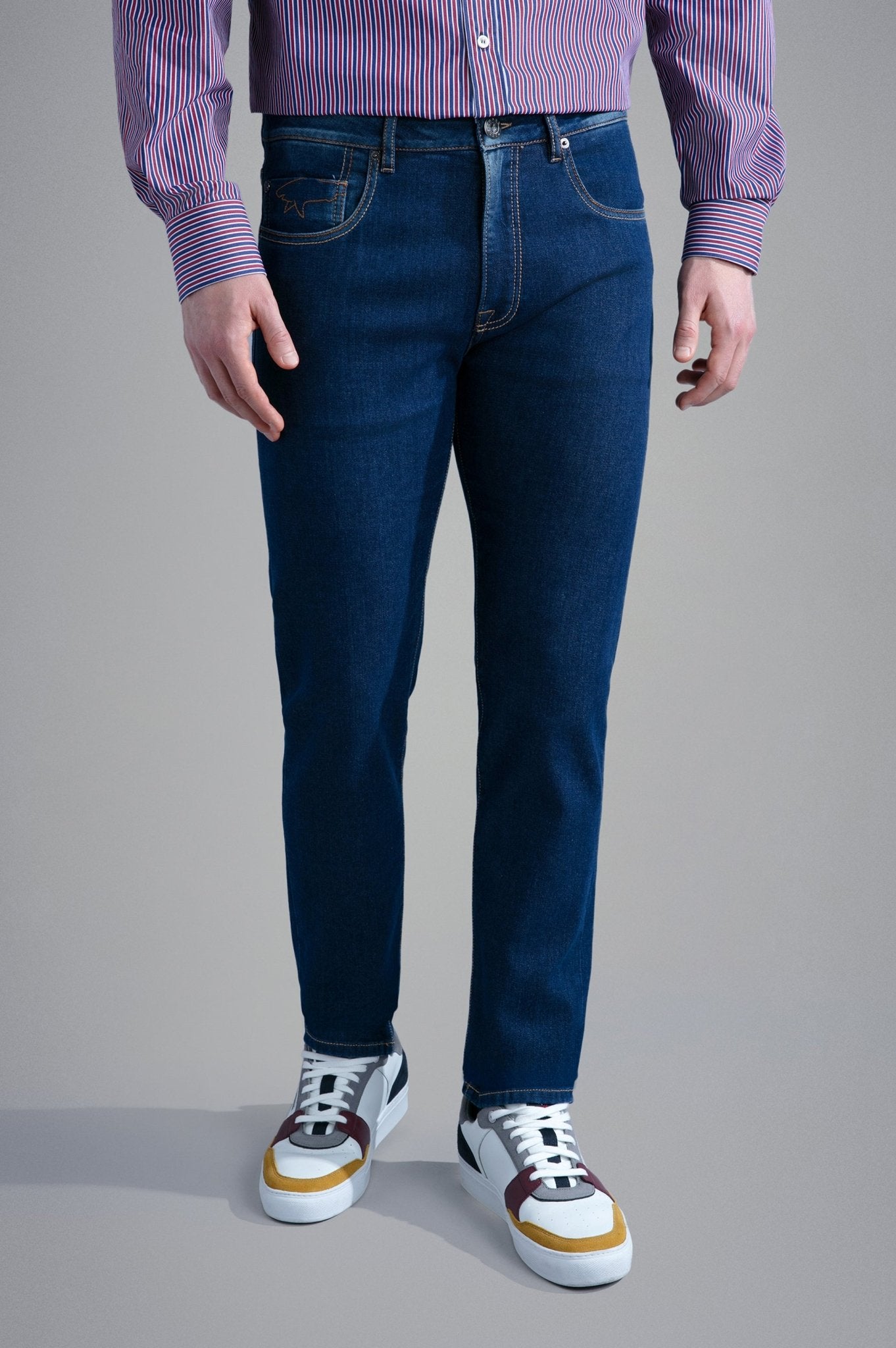 PAUL&SHARK X Power Stretch Denim Jeans DARK DENIM - Henry BucksJeans38AW240040 - DKDENIM - 48