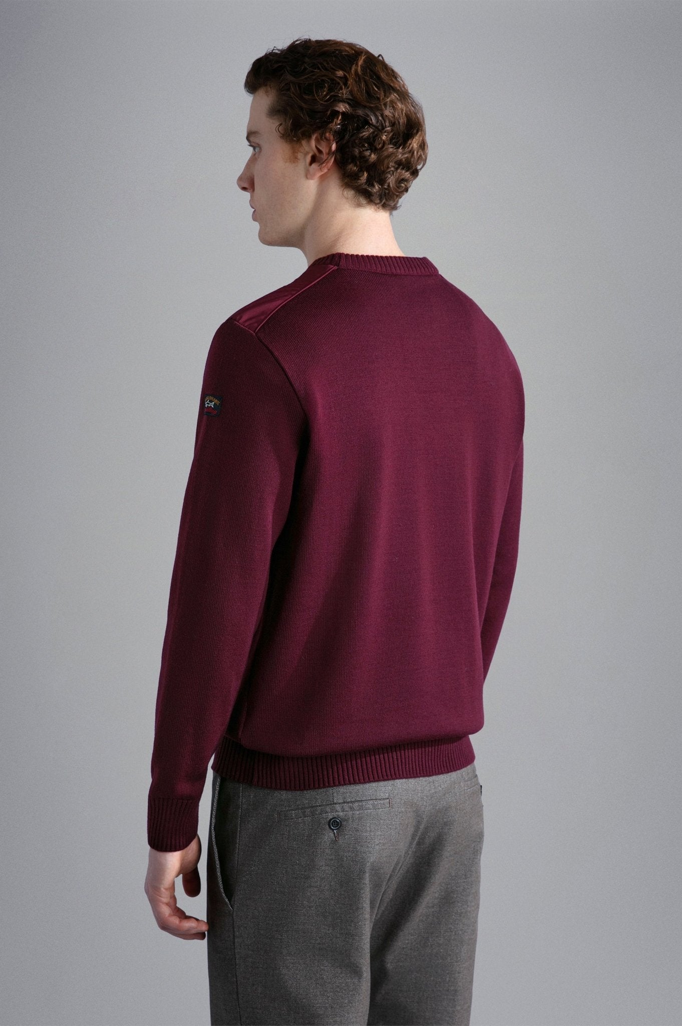 PAUL&SHARK X Soft Cooltouch Crewknit BORDEAUX - Henry BucksKnitwear46AW240026 - BORD - M