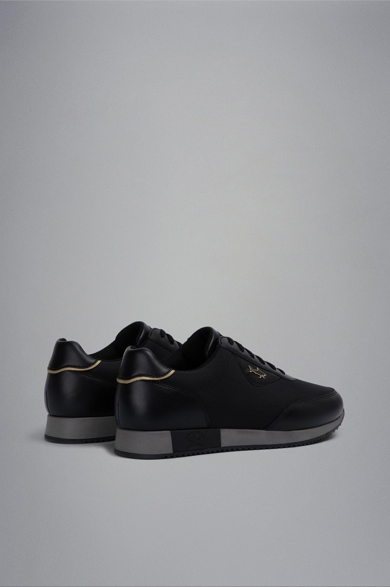 PAUL&SHARK X Techflab Leather Sneakers BLACK - Henry BucksSneakers80AW240002 - BLCK - 42