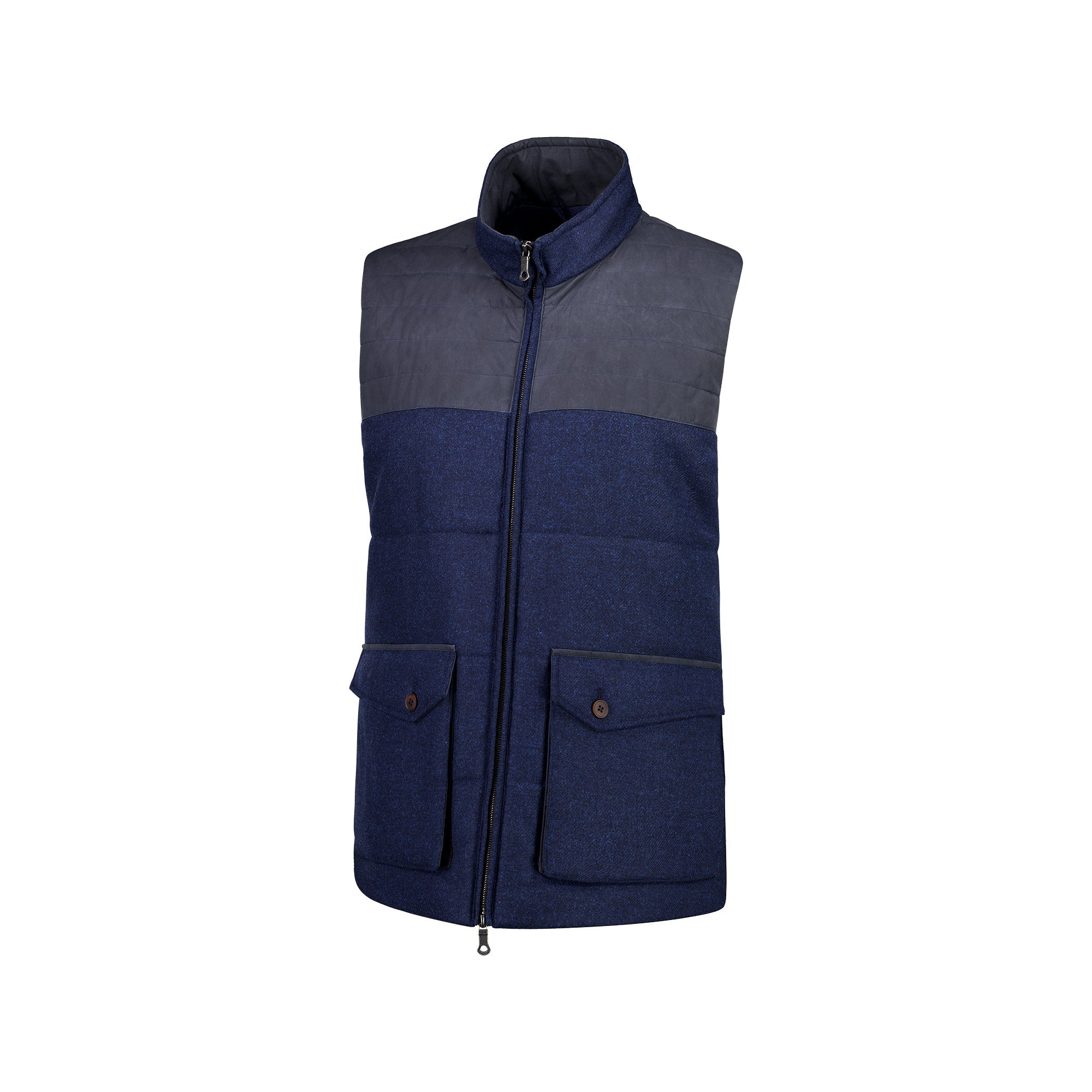 PURDEY Gatcombe Gilet NAVY REG - Henry BucksVests38SS230141 - NAVY - R - M