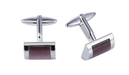 Purple cat's eye Cufflinks - Henry BucksCufflinks52AW230121