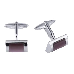 Purple cat's eye Cufflinks - Henry BucksCufflinks52AW230121
