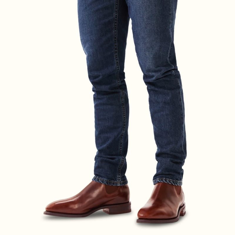 WILLIAMS Comfort Craftsman Boots MID BROWN (*IN-STORE ONLY