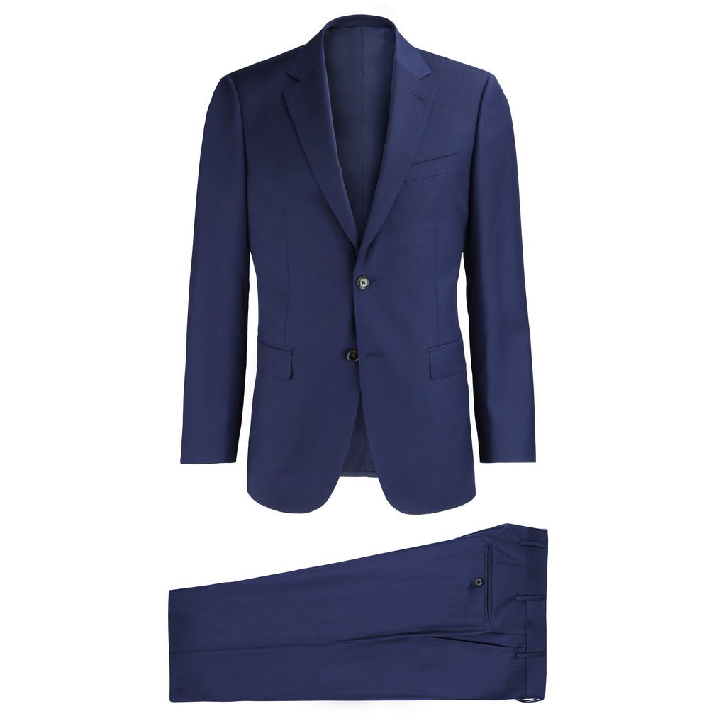 SARTORIAL EDGE Notch Lapel Slim Business Suit BLUE REG - Henry Bucks