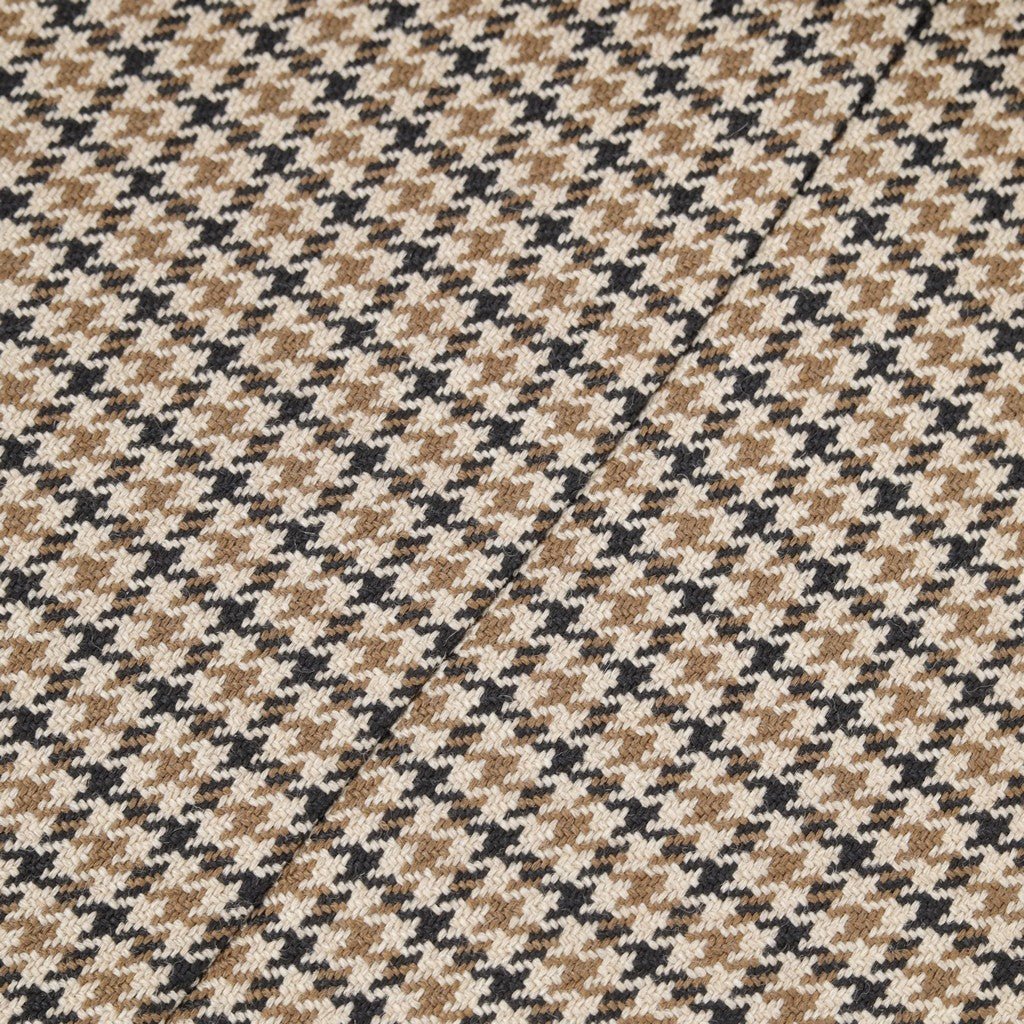Sartorial Edge Rogna Houndstooth Virgin Wool Blazer BEIGE - Henry Bucks