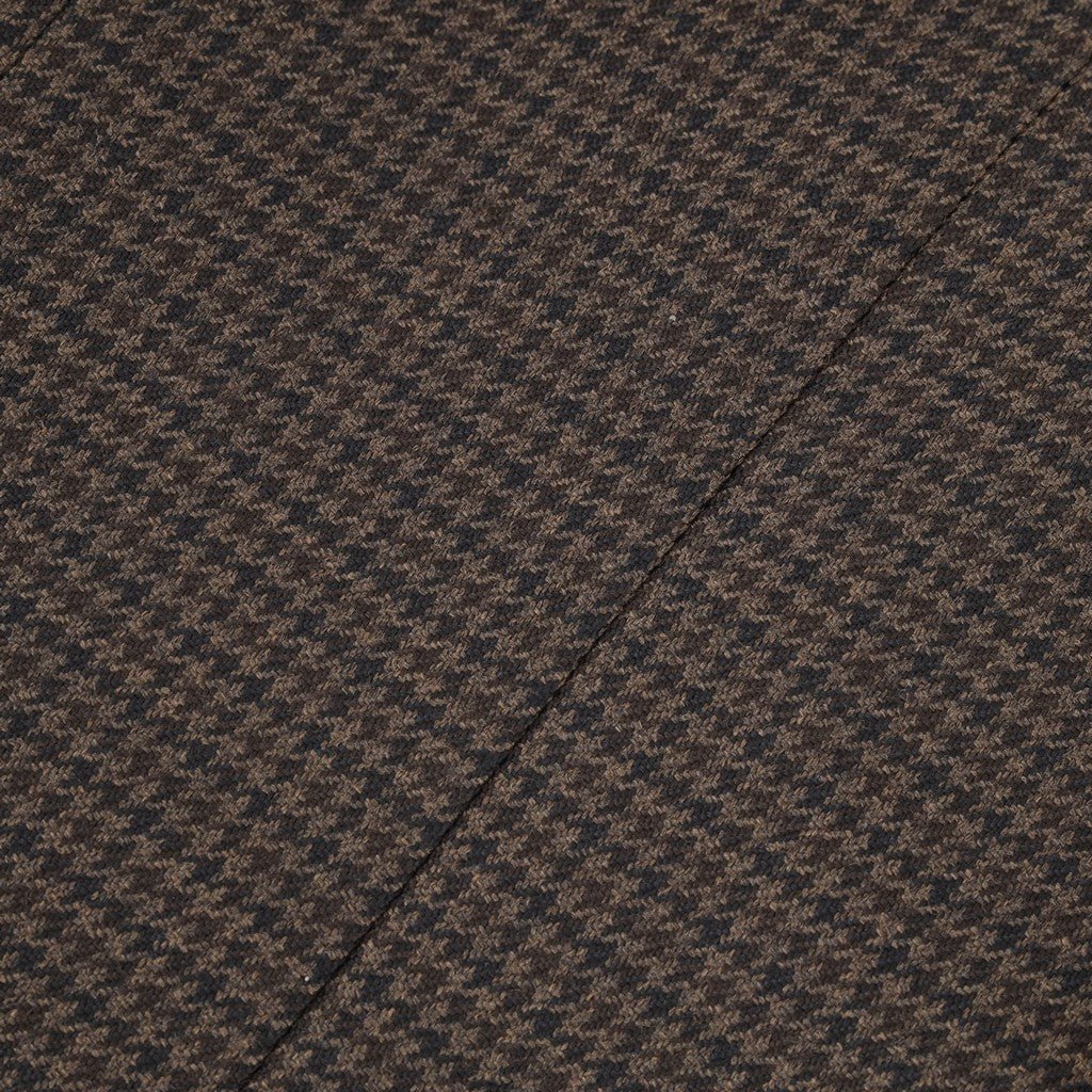 Sartorial Edge Rogna Houndstooth Wool Blazer CHOCOLATE - Henry Bucks