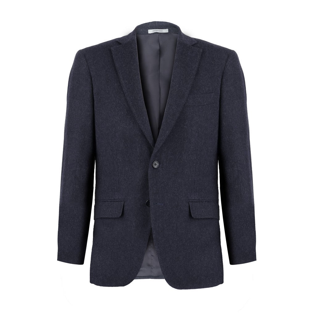 SARTORIAL EDGE Rogna Virgin Wool Blazer NAVY - Henry Bucks