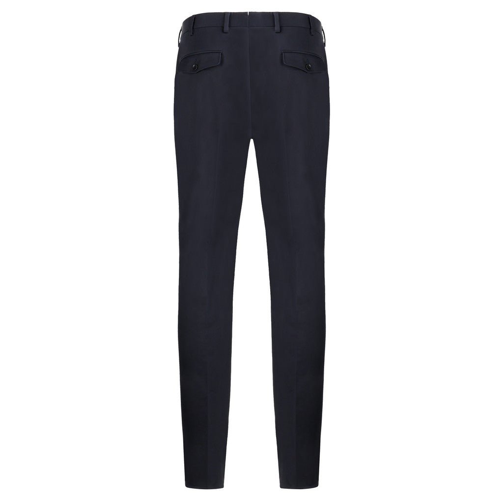 SARTORIAL EDGE Slim Stretch Trouser NAVY REG - Henry Bucks