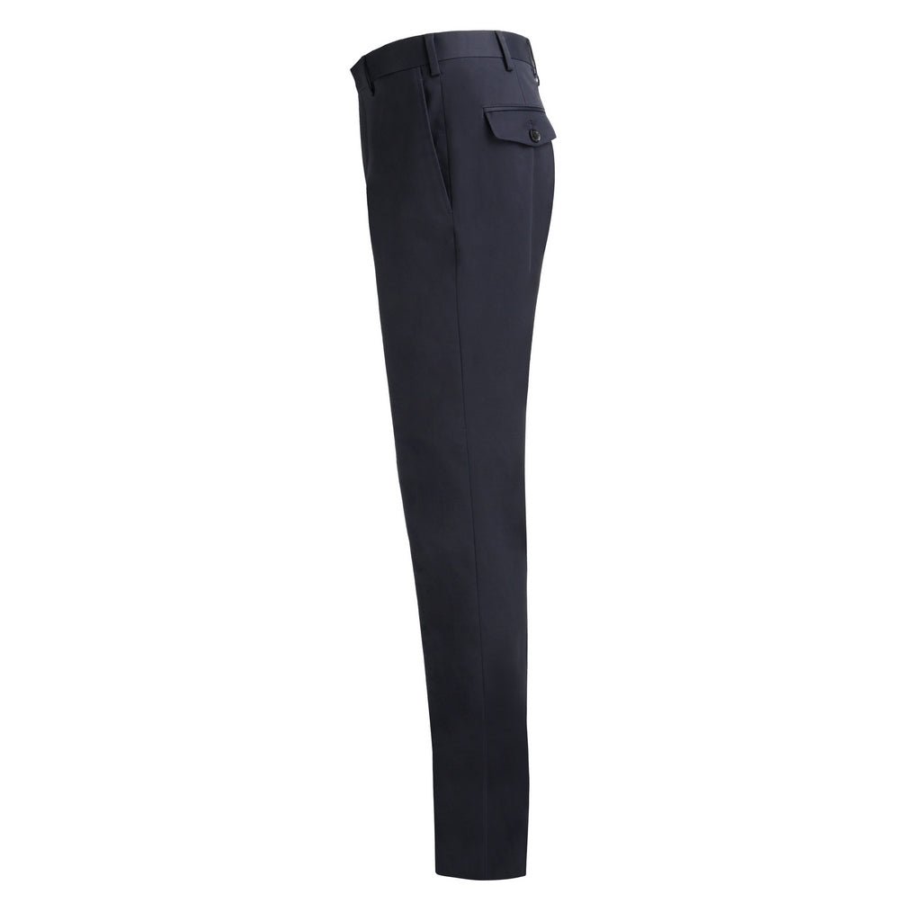 SARTORIAL EDGE Slim Stretch Trouser NAVY REG - Henry Bucks