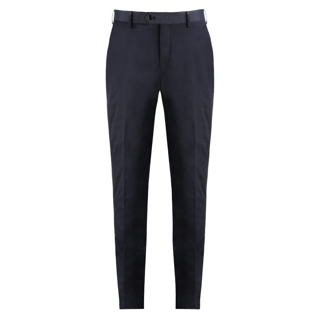 SARTORIAL EDGE Slim Stretch Trouser NAVY REG - Henry Bucks