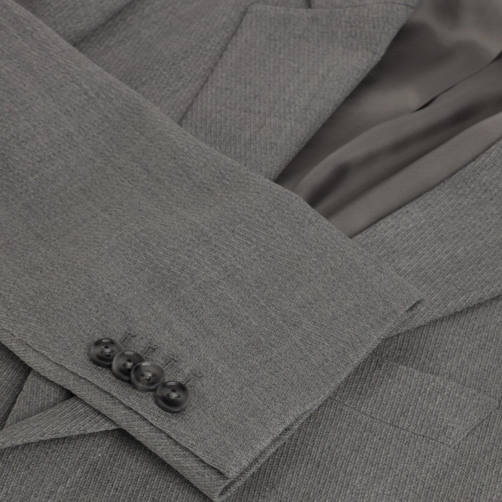 SARTORIAL EDGE Wool Casual Single Breasted Blazer GREY REG - Henry Bucks