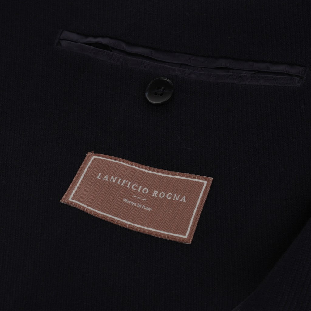 SARTORIAL EDGE Wool Casual Single Breasted Blazer NAVY REG - Henry Bucks