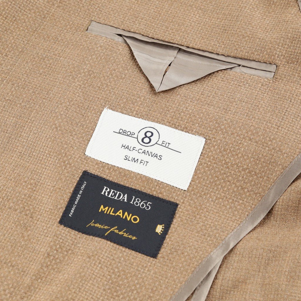 SARTORIAL EDGE Wool Edge Slim Notch Blazer CAMEL - Henry Bucks