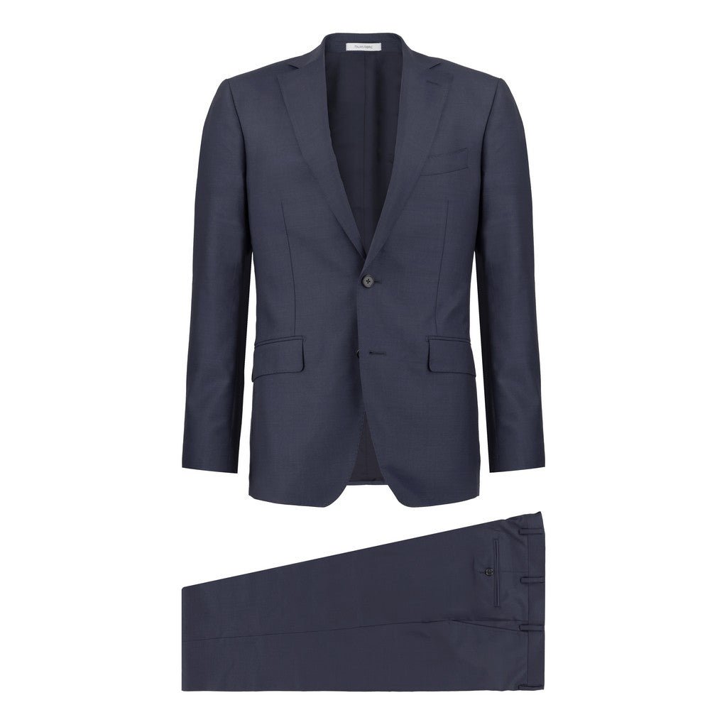 SARTORIAL EDGE WOOL SUIT NAVY - Henry Bucks