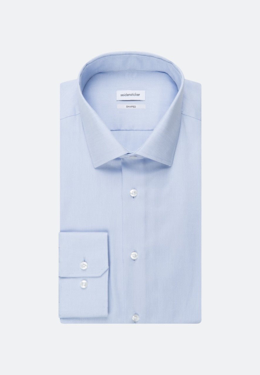 SEIDENSTICKER Business Shirt BLUE SC - Henry Bucks