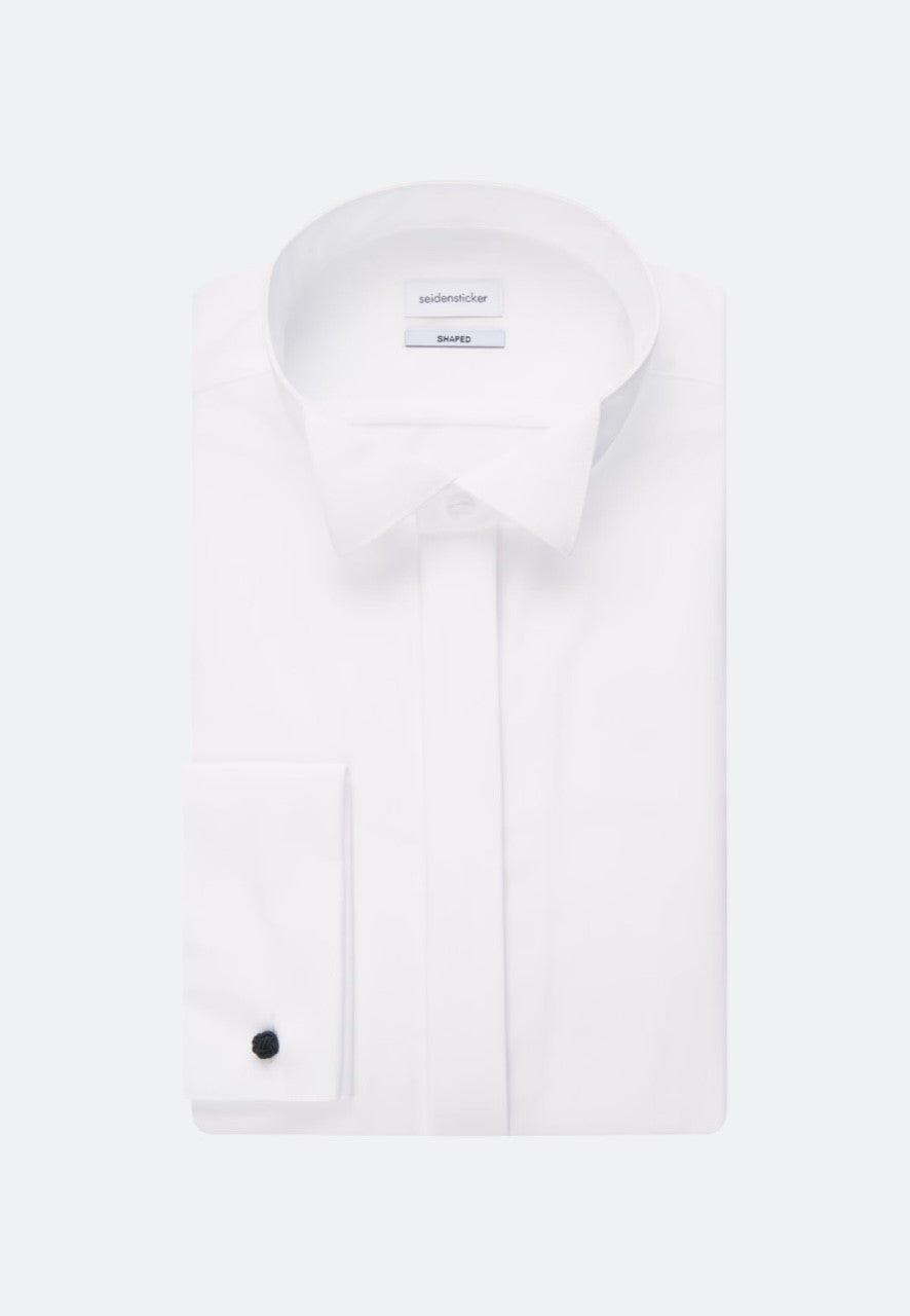 SEIDENSTICKER Dinner Shirt WHITE DC - Henry BucksShirts61SS230002 - WHTE - DC - 38