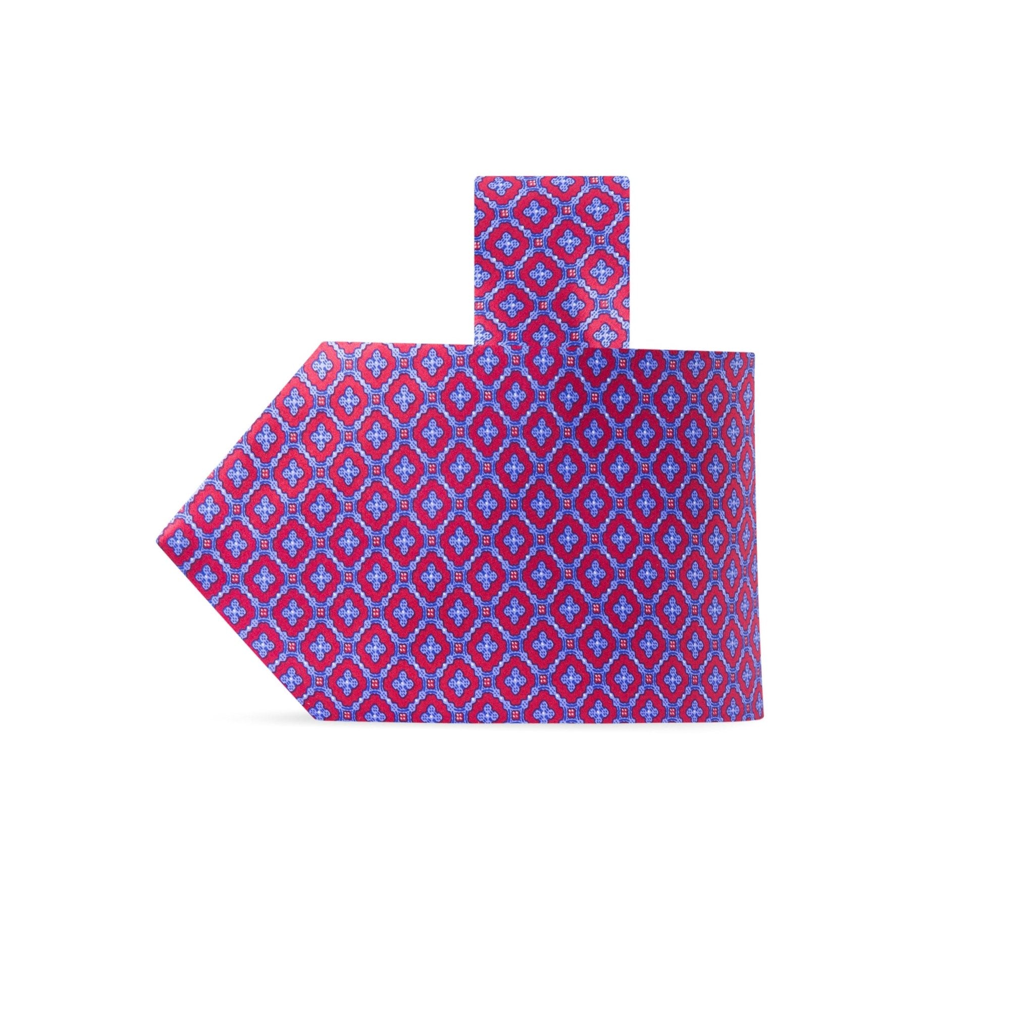 STEFANO RICC Luxury Tie RED/PURPLE - Henry Bucks