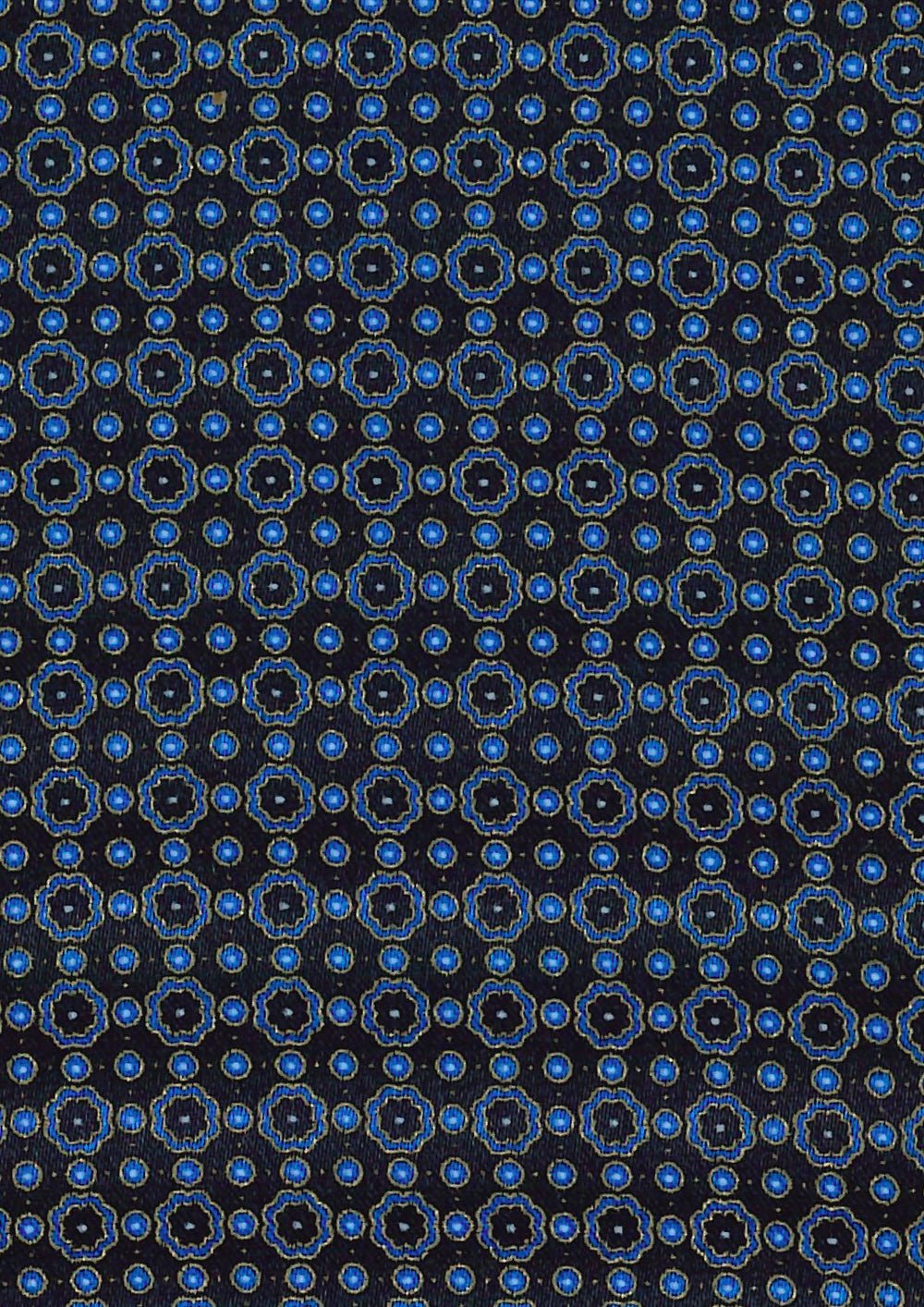 STEFANO RICCI Luxury Silk Long Tie BLACK/GREY - Henry Bucks