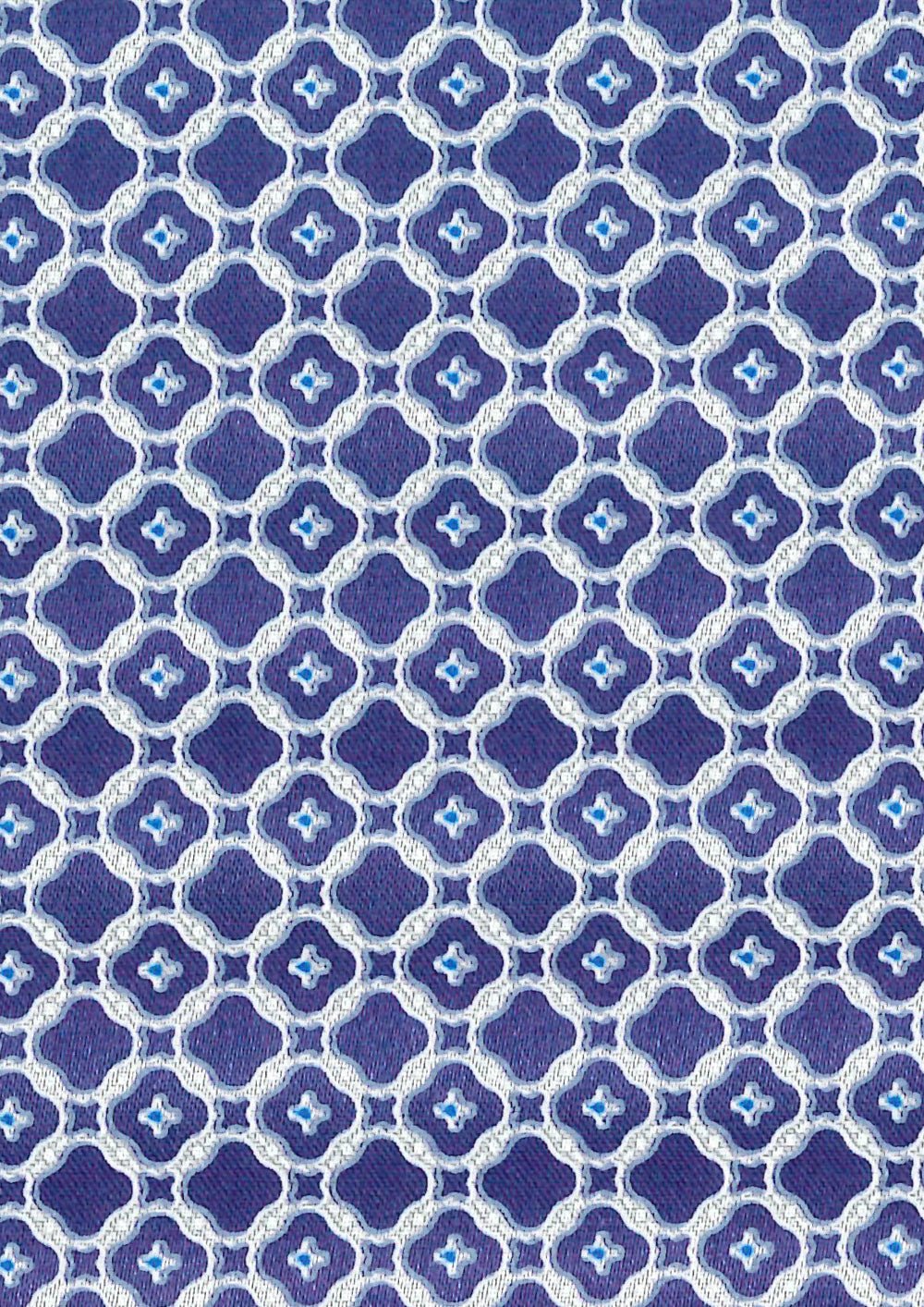 STEFANO RICCI Luxury Silk Long Tie BLUE/ARGENTO - Henry Bucks