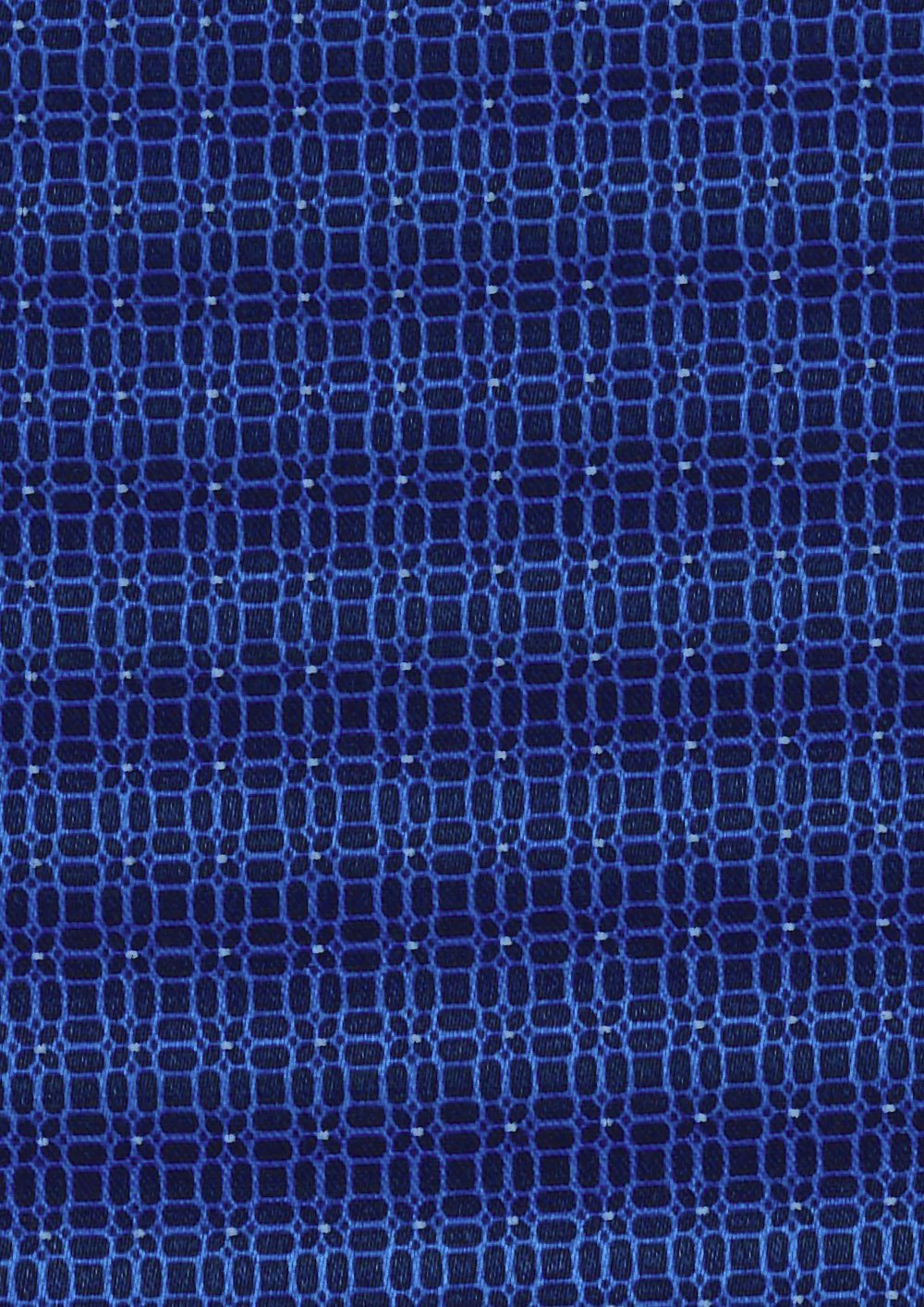 STEFANO RICCI Luxury Silk Long Tie BLUE/BLUE RICCI - Henry Bucks