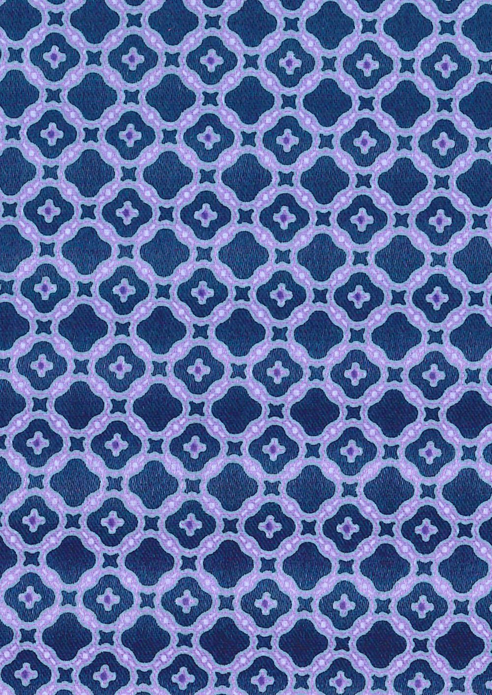 STEFANO RICCI Luxury Silk Long Tie BLUE/PURPLE - Henry Bucks