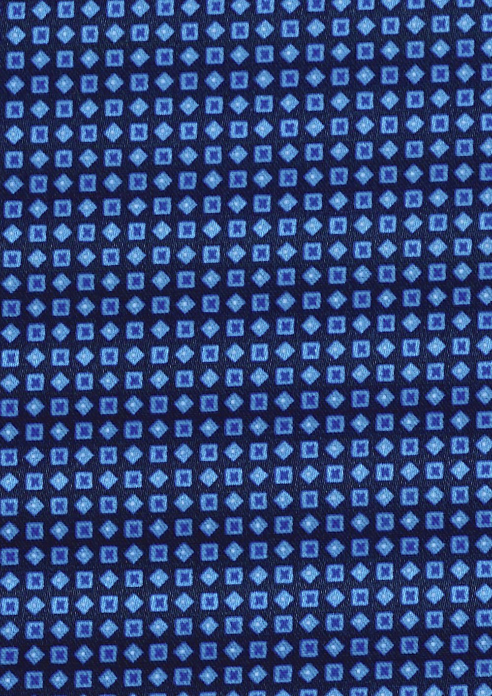 STEFANO RICCI Luxury Silk Long Tie MULTI BLUE BASE - Henry Bucks