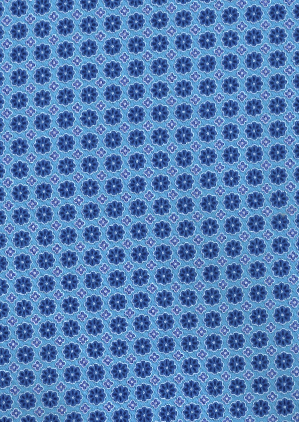 STEFANO RICCI Luxury Silk Long Tie MULTI LIGHT BLUE BASE - Henry Bucks
