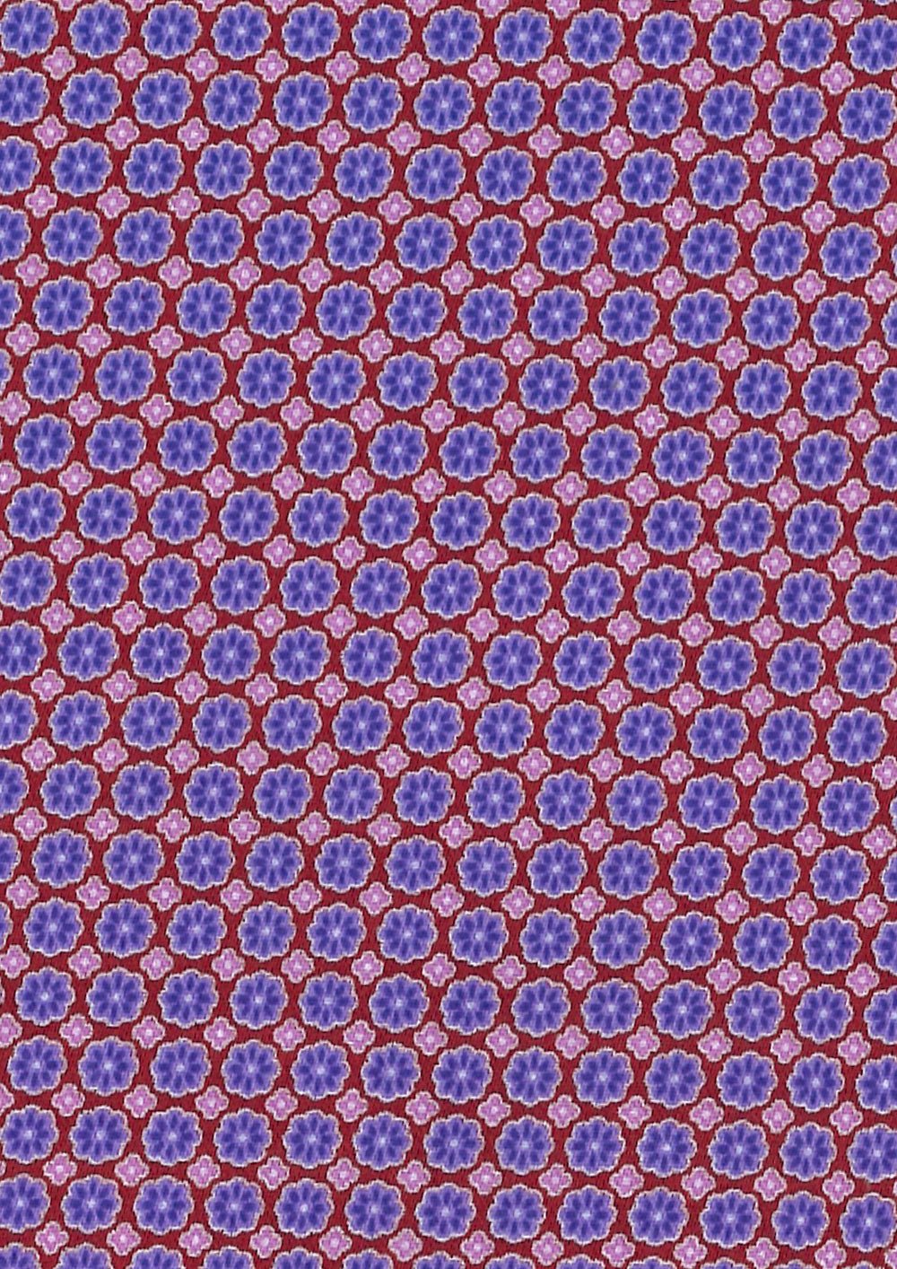 STEFANO RICCI Luxury Silk Long Tie MULTI RED BASE - Henry Bucks