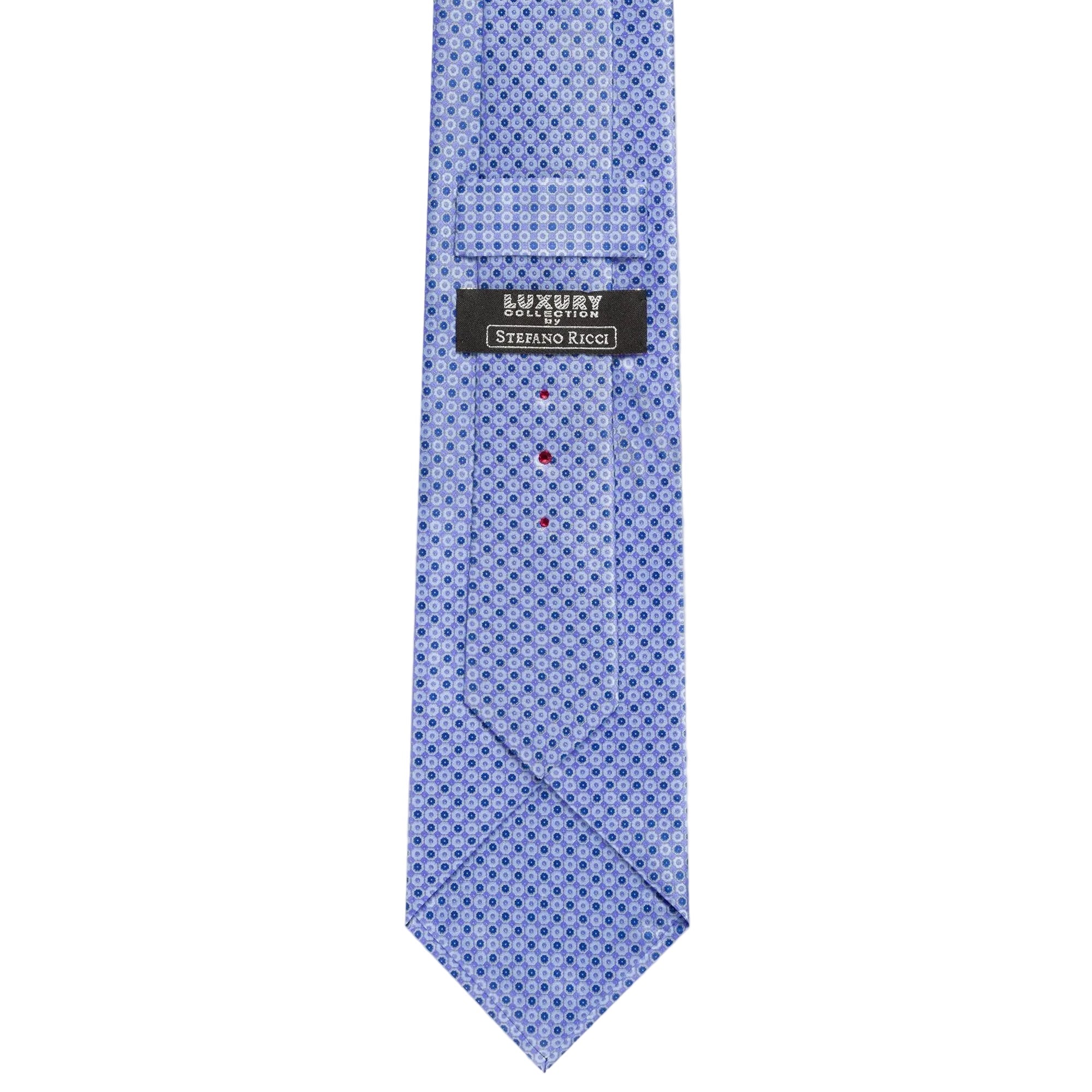 STEFANO RICCI Luxury Silk Long Tie VOILET BASE - Henry Bucks