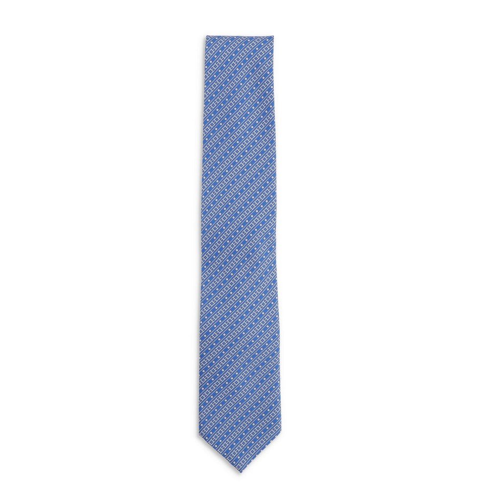 STEFANO RICCI Luxury Silk Tie NAVY - Henry Bucks
