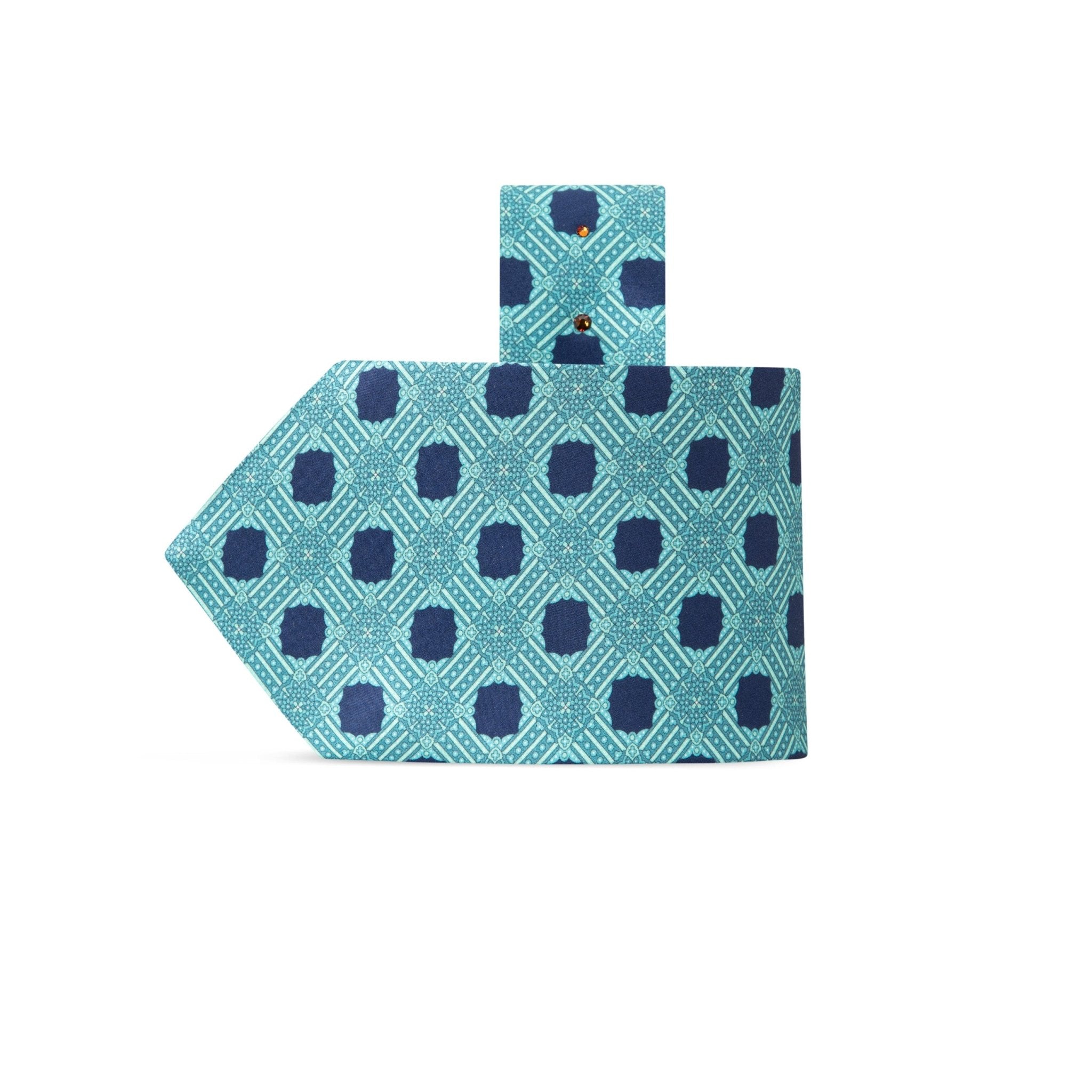 STEFANO RICCI Luxury Tie AQUA - Henry Bucks