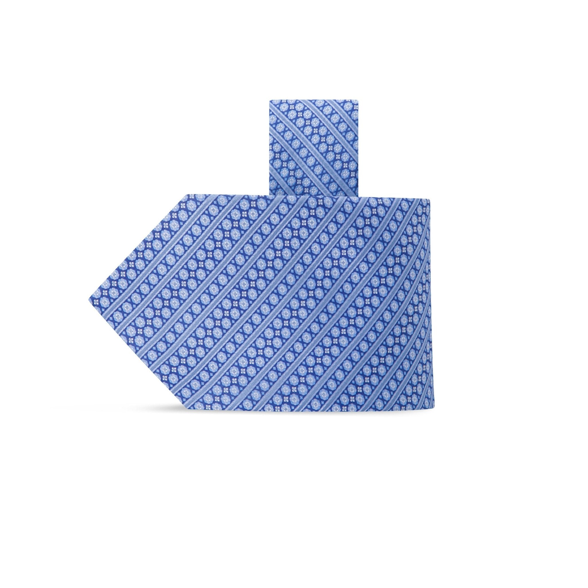 STEFANO RICCI Luxury Tie BLUE - Henry Bucks