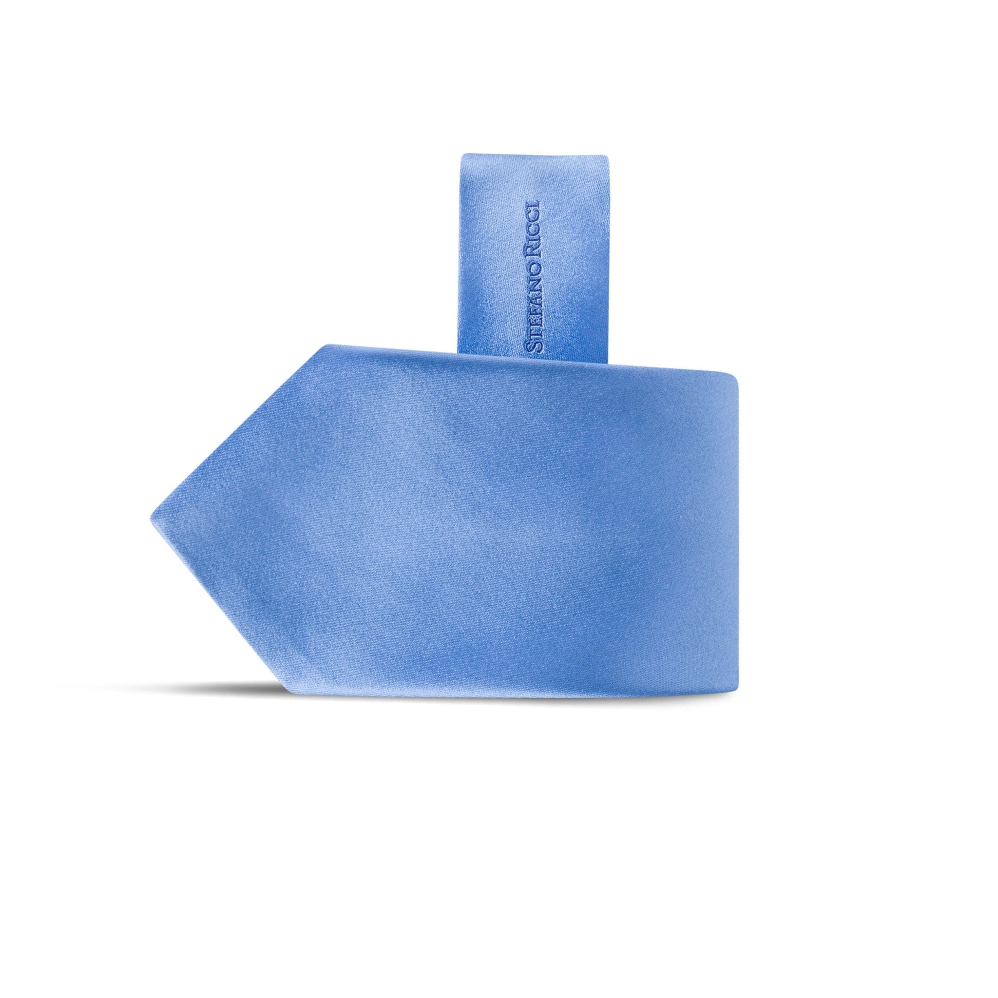 STEFANO RICCI Luxury Tie LIGHT BLUE - Henry Bucks