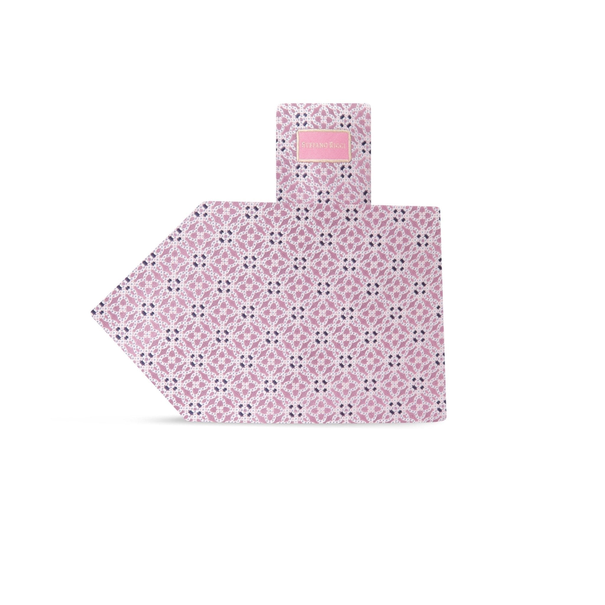 STEFANO RICCI Luxury Tie PINK - Henry Bucks