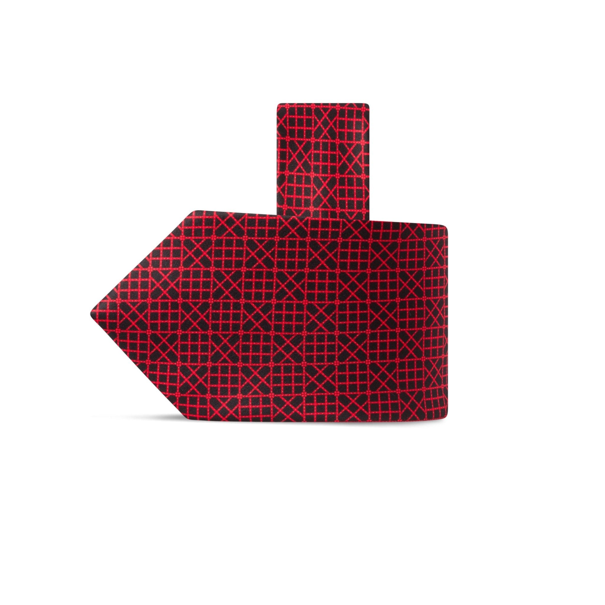 STEFANO RICCI Luxury Tie RED/BLACK - Henry Bucks