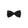 STEFANO RICCI Pleated Bow Tie BLACK