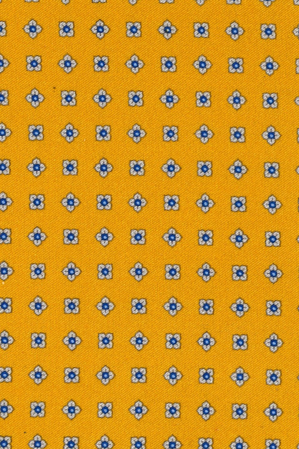 STEFANO RICCI Silk Tie YELLOW - Henry BucksTies68AW240015 - YELL