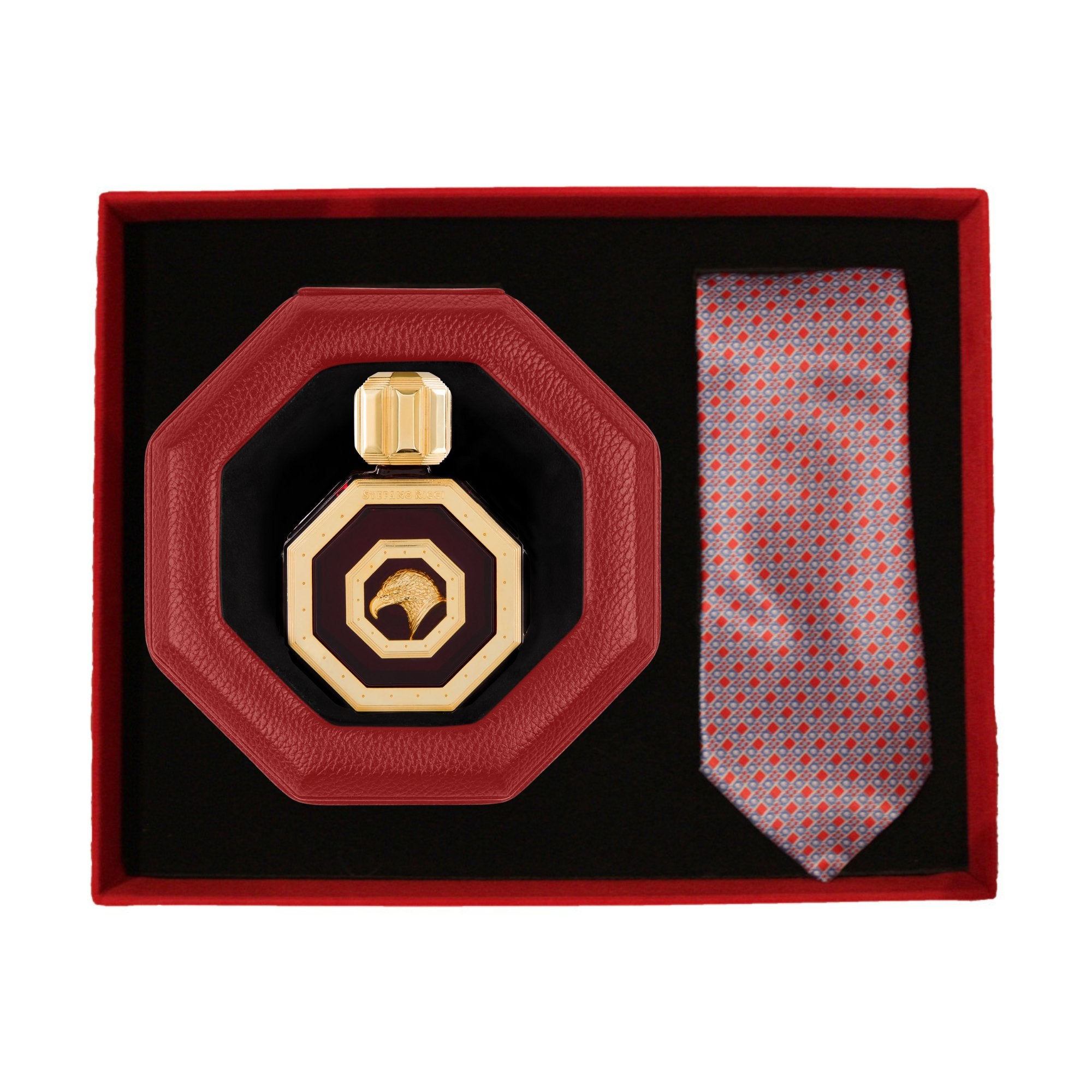 STEFANO RICCI Tie Gift Set RED - Henry BucksTies13AW240017 - RED