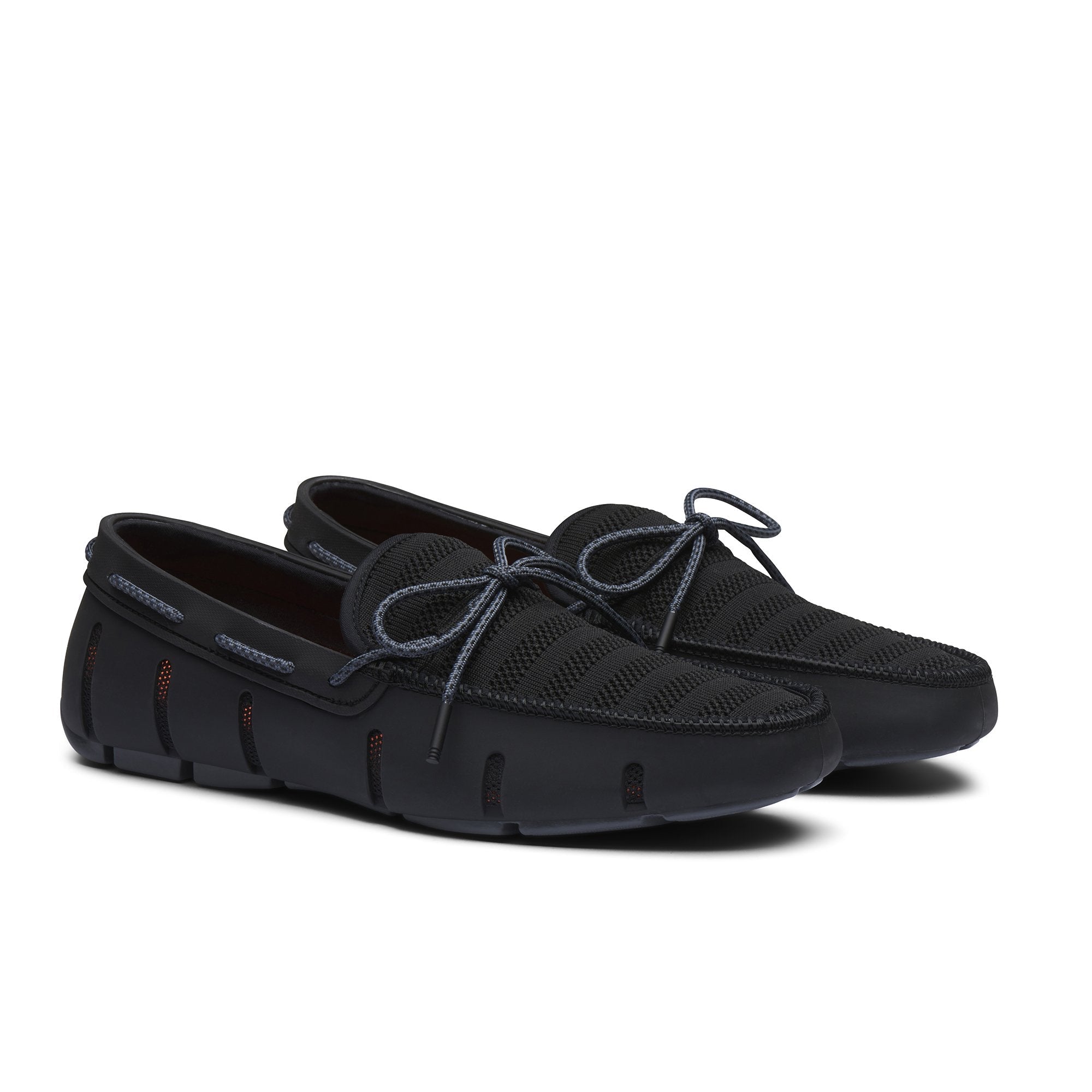 SWIMS KNIT LACED LOAFER (Online only*) - Henry BucksLoafers & Driving Shoes21315 - BLKGRY - 7
