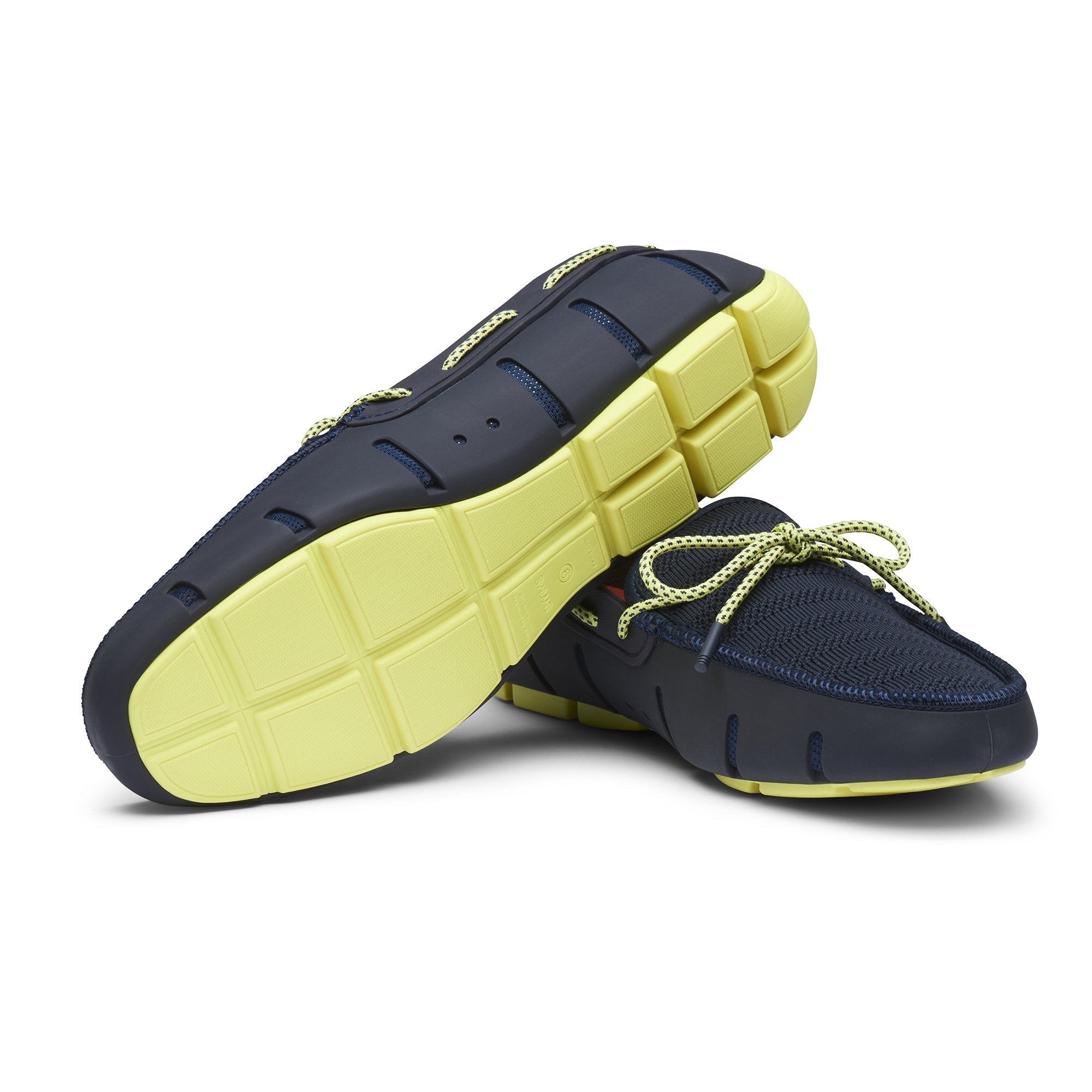 SWIMS KNIT LACED LOAFER (Online only*) - Henry BucksFOOTWEAR21315 - NVYLME - 7