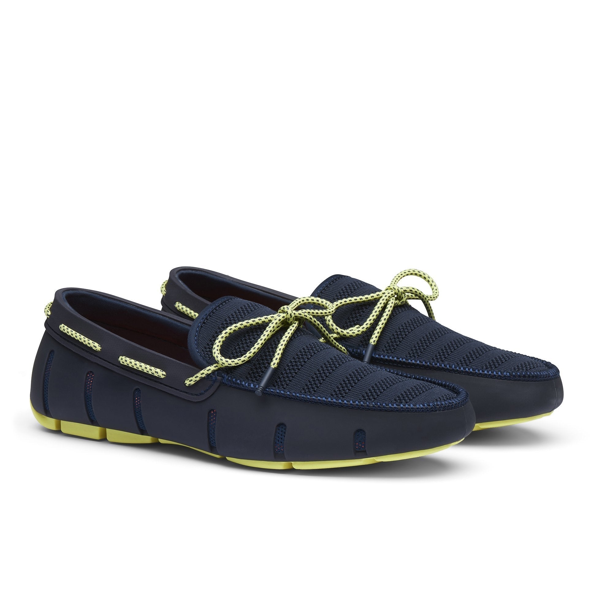 SWIMS KNIT LACED LOAFER (Online only*) - Henry BucksFOOTWEAR21315 - NVYLME - 7